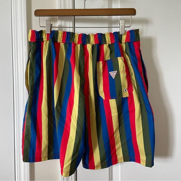 Guess X Vibras Summer Swim Trunk Rainbow Size M - Picture 2 of 3